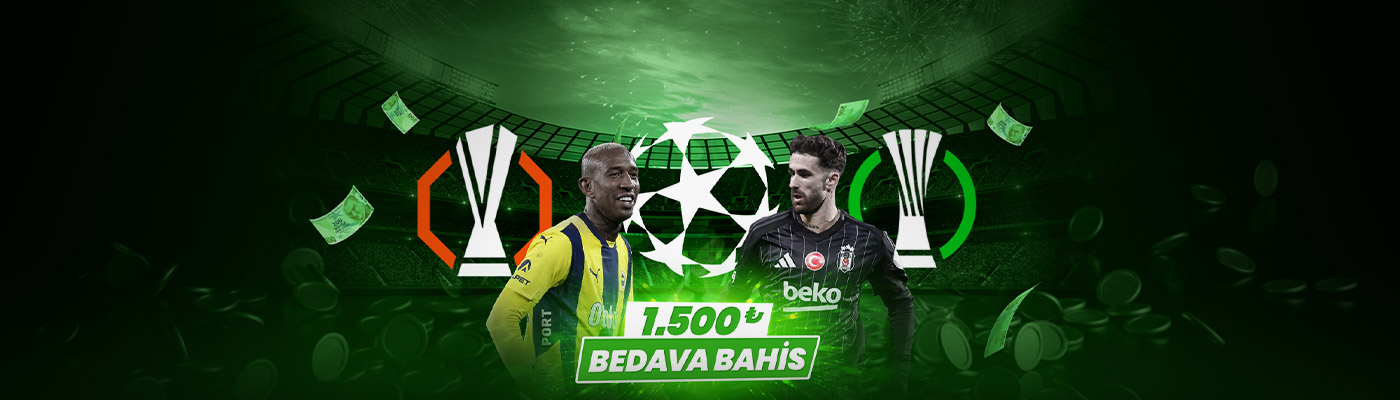 AVRUPA’DAN DERBİYE BEDAVA BAHİS 1.500
